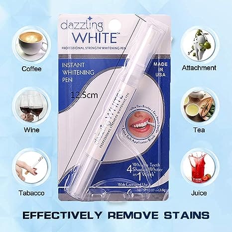 Original Dazzling Whiting Oral Pen, Instant Teeth Whitening Pen